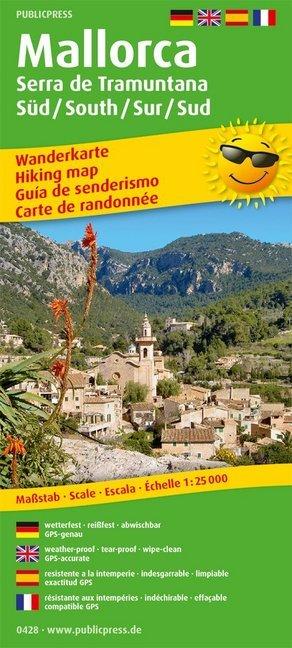 Produktbild Mallorca - Serra de Tramuntana Sur/Süd /South/Sud 1:25 000 25000
