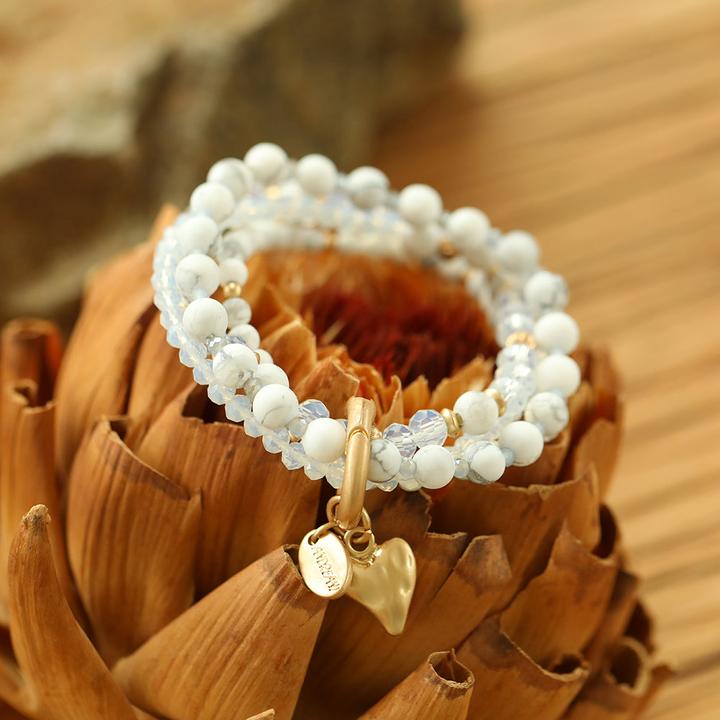 Andreani Armband (80 cm, Steine)