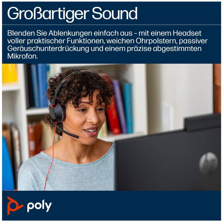 Produktbild Poly BW 5210 USB-C HS +3.5MMP (Kabelgebunden, USB-A)
