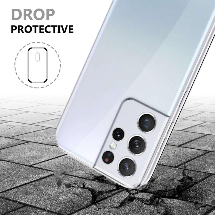 Produktbild Cadorabo TPU 360 Grad Case Hülle (Samsung Galaxy S22 Ultra)