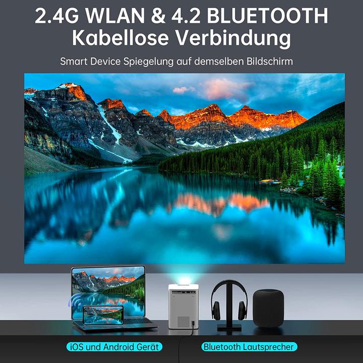 Produktbild Qiaolet Heimkino Beamer