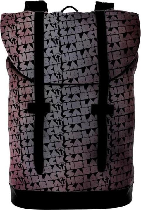 Actual product image Black Sabbath Distress Cross Backpack