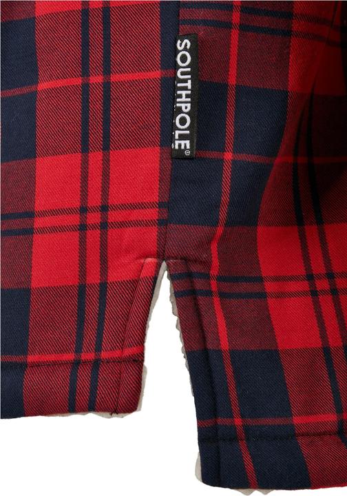 Image du produit Southpole Veste de sherpa Check Flannel (M)