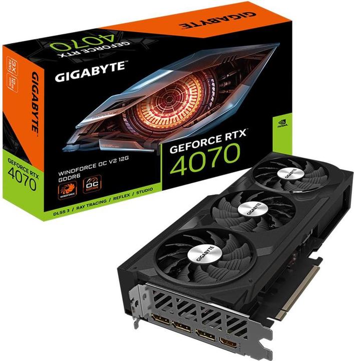 Gigabyte VGA GBT RTX4070 12GB Windforce 3X OC V2 (12 GB)