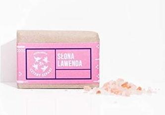 Actual product image Four Starlings Soap House Natural Bar Soap Salty Lavender 110G (Hard soap)