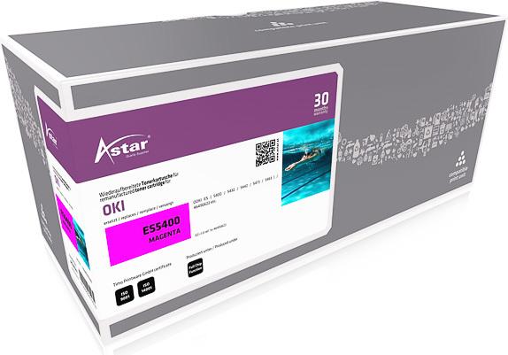 Actual product image Astar AS20211 OKI ES5400 Toner mag - toner unit - magenta