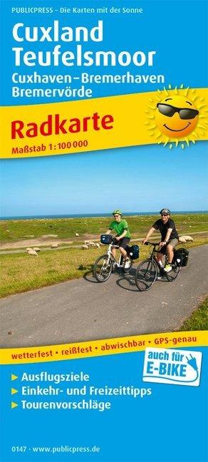 Produktbild PUBLICPRESS Radkarte Cuxland