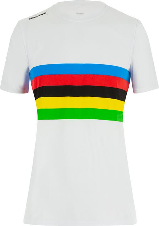 Santini T-Shirt UCI Rainbow World Champion Damen