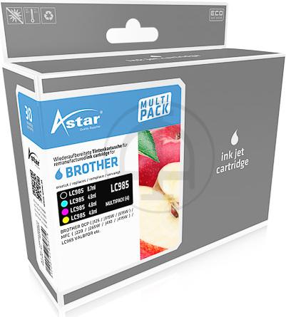 Produktbild Astar AS44985 Kompatibel (M, C, Y, BK)