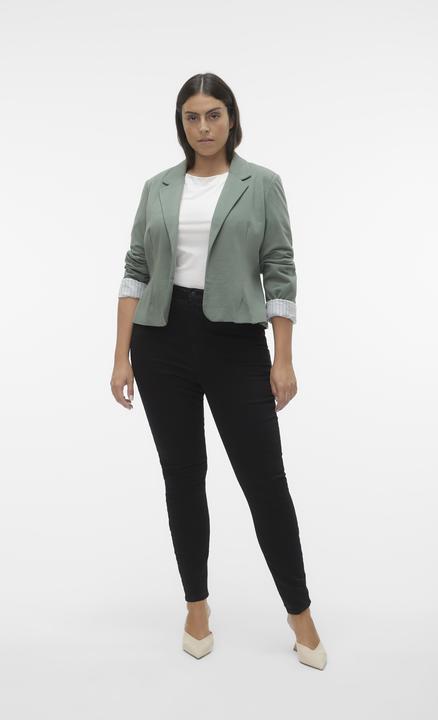 Produktbild Vero Moda Slim Fit Reverskragen Curve Blazer Blazer (44)