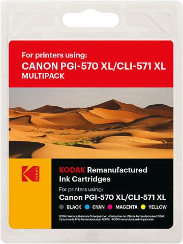 Immagine prodotto Kodak Supplementi 185C057168 per Canon MG5750 (5) Multicolore Compatibile con PGI570XL CLI571XL 1x