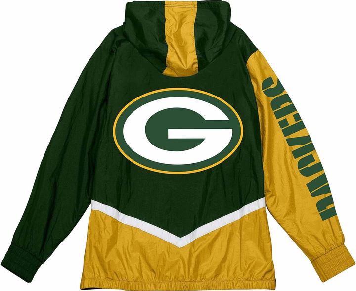 Produktbild Mitchell & Ness Windbreaker Jacke - Green Bay Packers - L (L)
