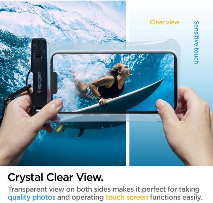 Produktbild Spigen A601 UNIVERSAL WASSERDICHTES GEHÄUSE KRISTALLKLAR (Universal)