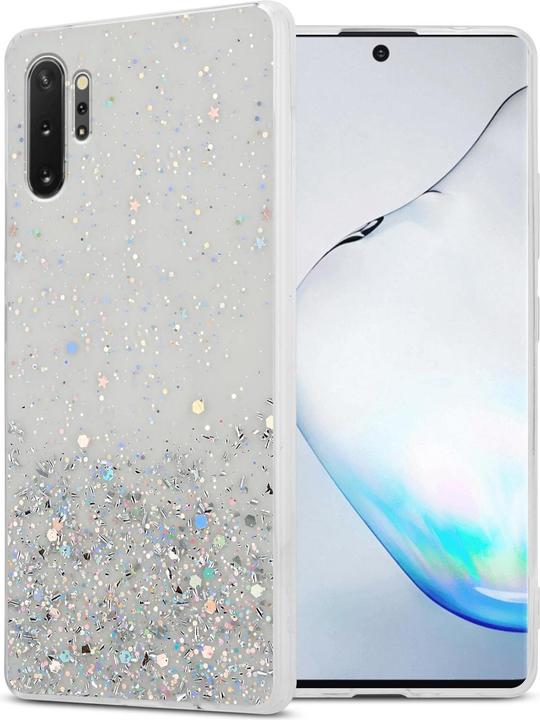 Transparent avec paillettes
