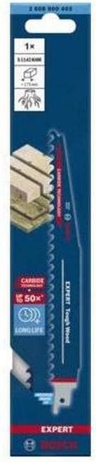 Actual product image Bosch Professional Zubehör Expert 'Tough Wood' S 1142 KHM reciprocating saw blade, 1 piece