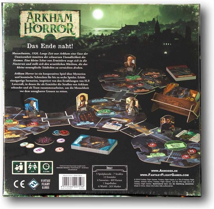Produktbild FFG Arkham Horror (D, 3te Edition) (Deutsch)