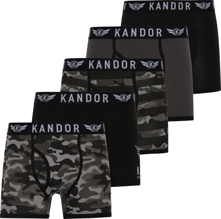 Kandor Camobee Boxershorts (5erPack)