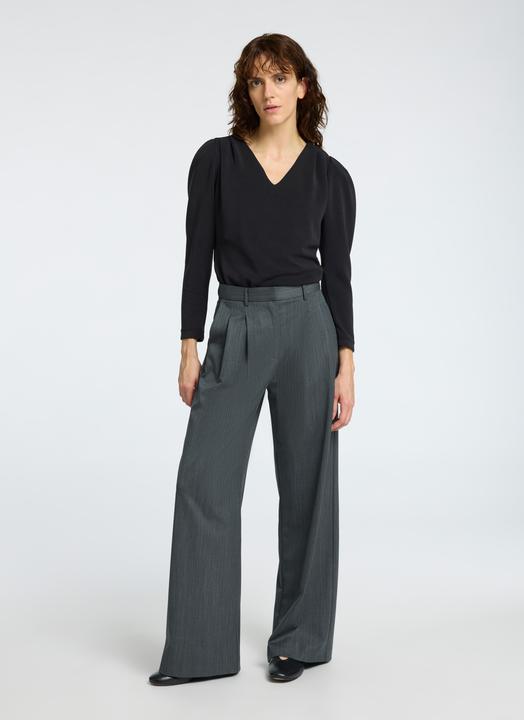 Produktbild Selected Femme Drapiertes Top mit V-Ausschnitt (L)