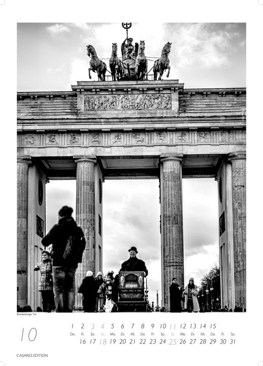 Produktbild Berlin schwarz-weiss 2026 S 29x21cm (Deutsch)