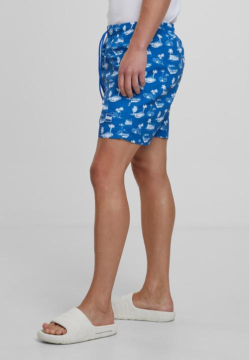 Produktbild Urban Classics Pattern Swim Shorts - 4984 (S)
