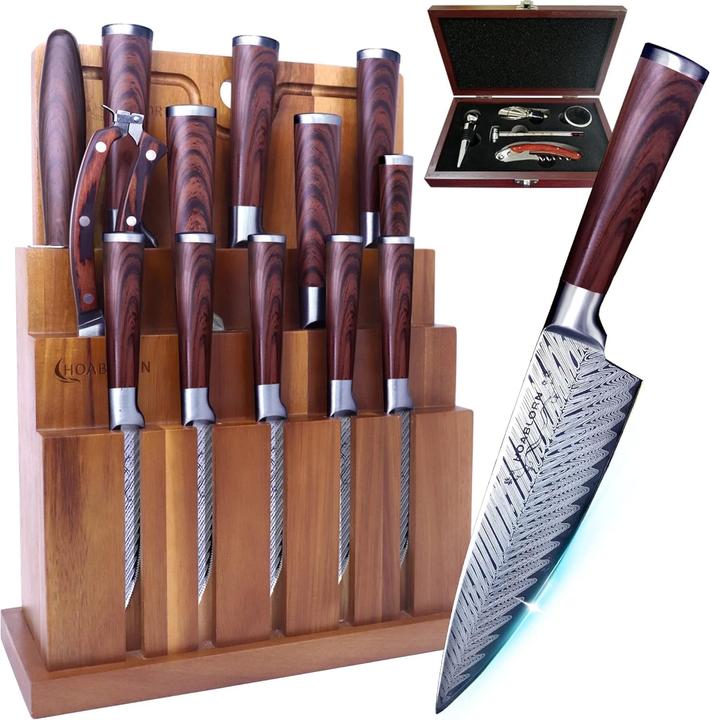 Hoablorn Knife block set