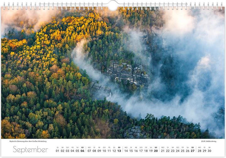 Produktbild Kalender Schsische Schweiz 2026 (45 x 30 cm, Deutsch)