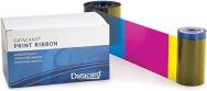 DataCard YMCKT Farbe (Cyan, Magenta, Yellow, Resin Black, Clear Overlay) (Mehrfarbig)