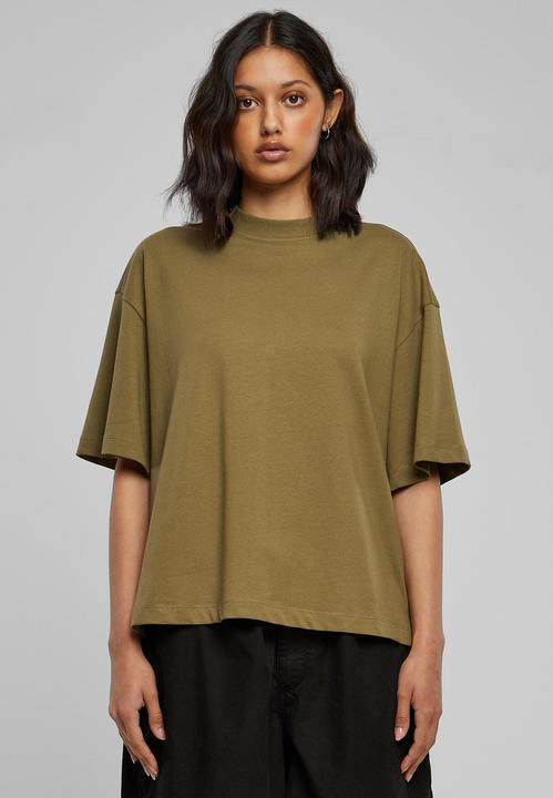 Actual product image Urban Classics Ladies Organic Heavy Slit Tee (4XL)