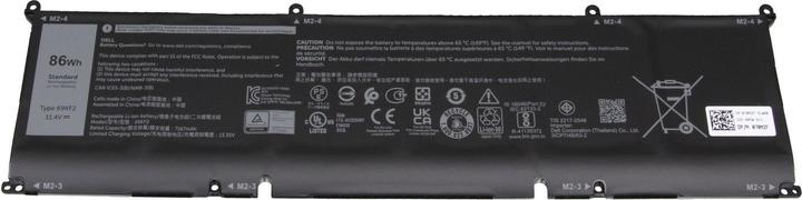Dell M59JH (6 cellules, 7200 mAh)