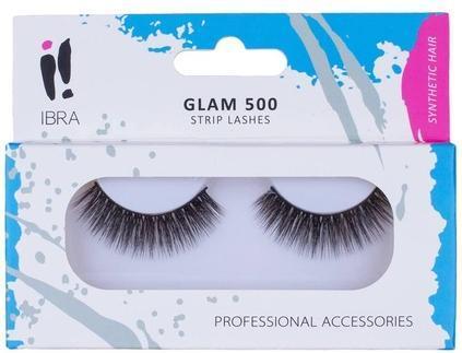 Actual product image Ibra Pair of false eyelashes on the Glam 500ack strap (Artificial eyelashes)