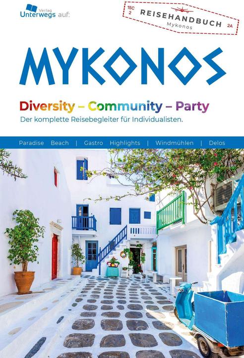 Image du produit Unterwegs Verlag Reiseführer Mykonos (Allemand, Anne Walser, 2024)