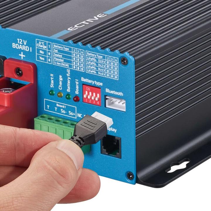 Immagine prodotto Ective BB60 caricatore camper 12V 60A convertitore di carica batteria AGM gel LiFePO4 (12V, 60 A)