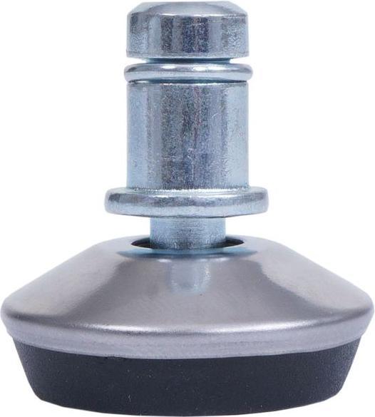 Produktbild Mendler 5er-Set Bodengleiter HWC-K74 statt Rollen - fester Stand für Bürostuhl/Esszimmerstuhl, Fussgleiter