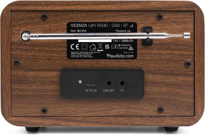 Produktbild Audizio Vicenza (Internetradio, DAB+, FM, Bluetooth, WLAN)