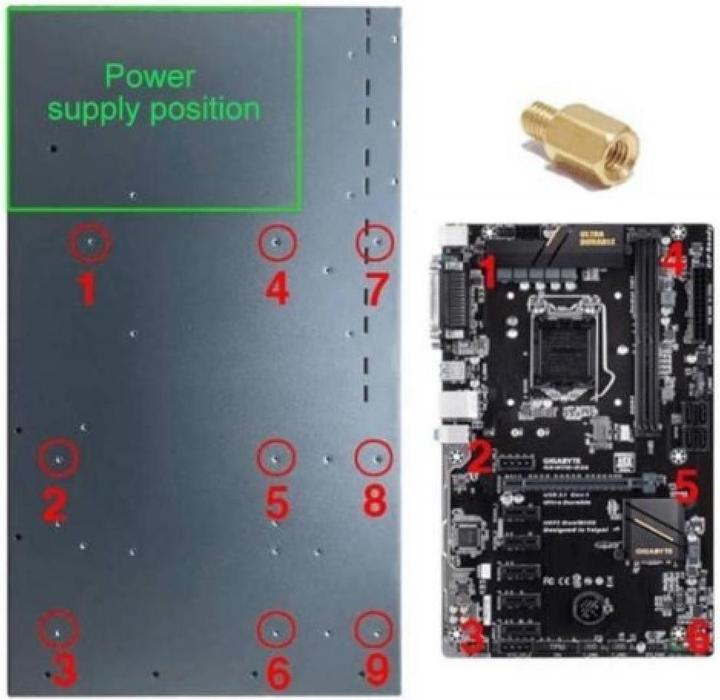 Image du produit PowerGuard GPU Mining Rig Case