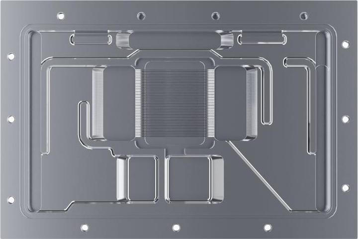 Image du produit Alphacool Bloc de glace Aurora Acrylique RX 7900XTX/XT Taichi/Phantom avec backplate