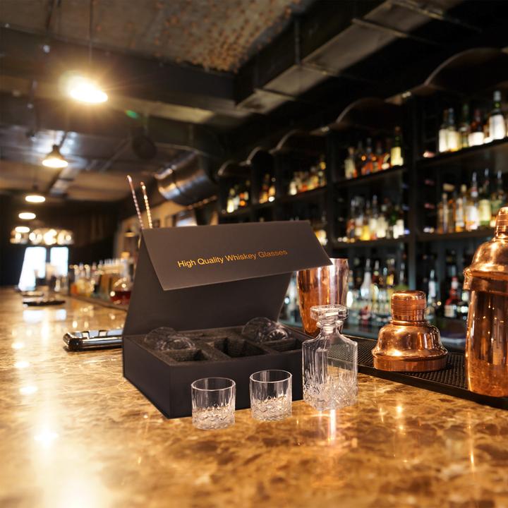 Produktbild Relaxdays 5-tlg. Whisky-Set (3.30 dl, 1 x, Whiskygläser)