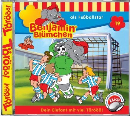 Actual product image Episode 019: As a soccer star (Benjamin Blümchen)