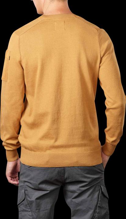 Actual product image Pme Legend Buckley Knit Pullover Round Neck Wood Thrush (M)