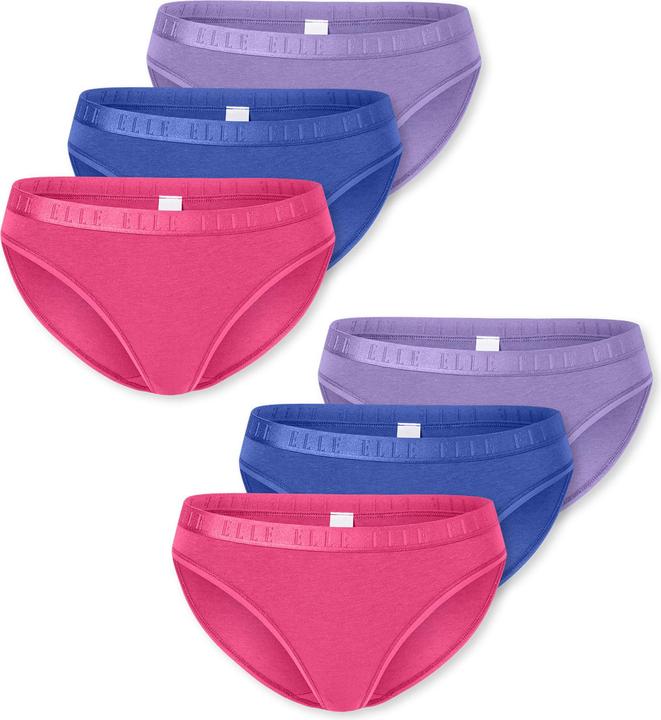 Elle Slip Bikini Brief - SUPER SOFT (S, 6er Pack)
