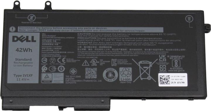 Actual product image Dell 1V1XF (3 Cells, 3684 mAh)