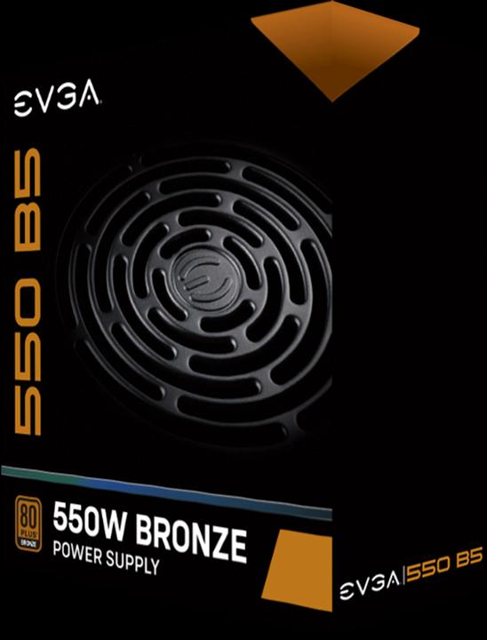 Actual product image EVGA B5 (550 W)