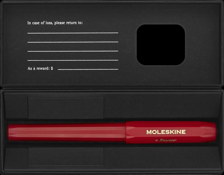 Actual product image Moleskine Gelpen (Red, 1 x)