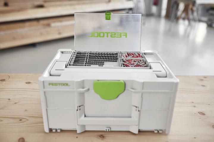 Image du produit Festool Coffret de forets hélicoïdaux BKS SYS3 D5-12 SDS (6 mm, 8 mm, 10 mm, 12 mm)