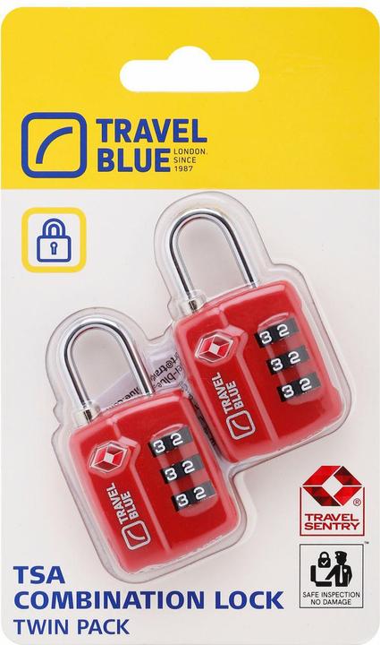 Image du produit Travel Blue 2 x TSA Lock (Rembourrage supplémentaire)