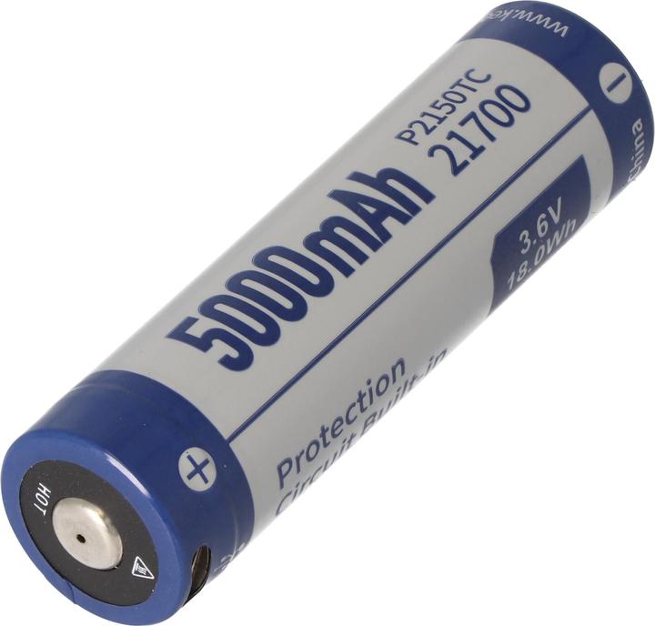 Produktbild Keeppower Akku 2 Stück 21700 mit PCB Schutz inkl. USB-C Lademöglichkeit (2 Stk., 5000 mAh, Akku)