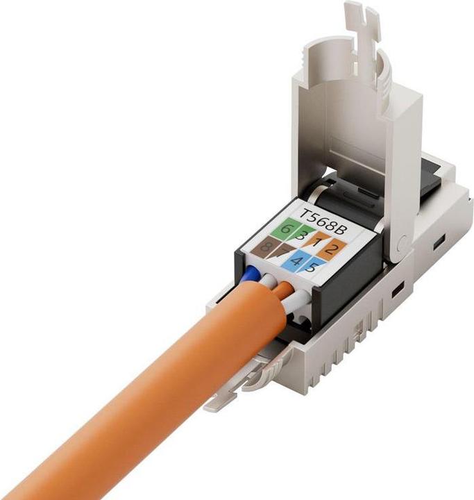 Actual product image Lanview LVN125417 (F/UTP, CAT6a, 0.05 m)
