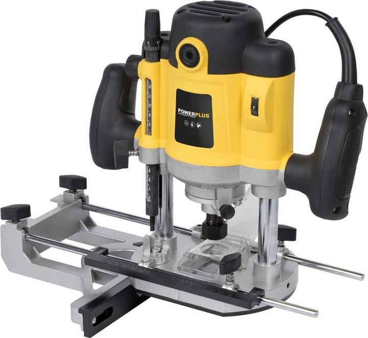 Powerplus Oberfräse 1500w +12 fräsbits