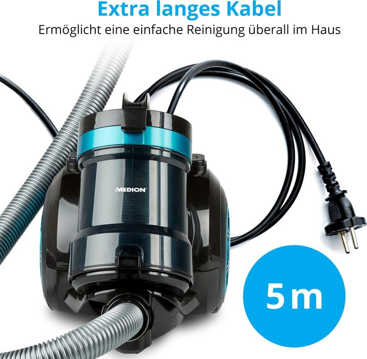 Productafbeelding Medion Cycloonstofzuiger 800 Watt