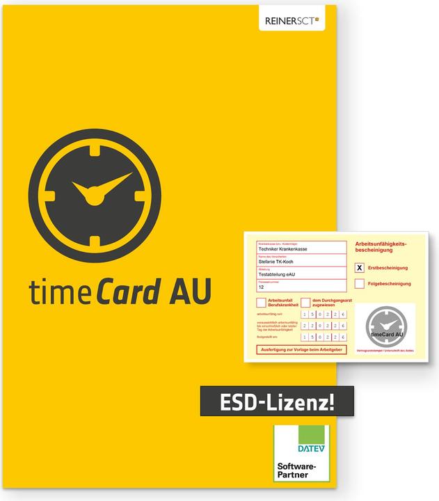 ReinerSCT ESD REINER SCT timeCard AU Basisversion
